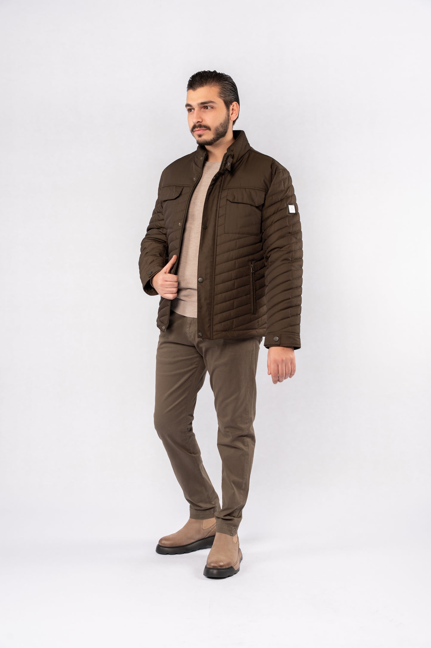 OLIVE PARKA JACKET