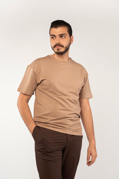 MOCHA THICK TSHIRT