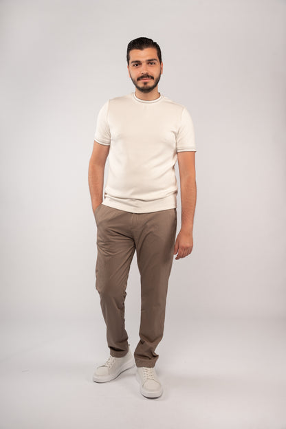 WHITE MODERN TSHIRT