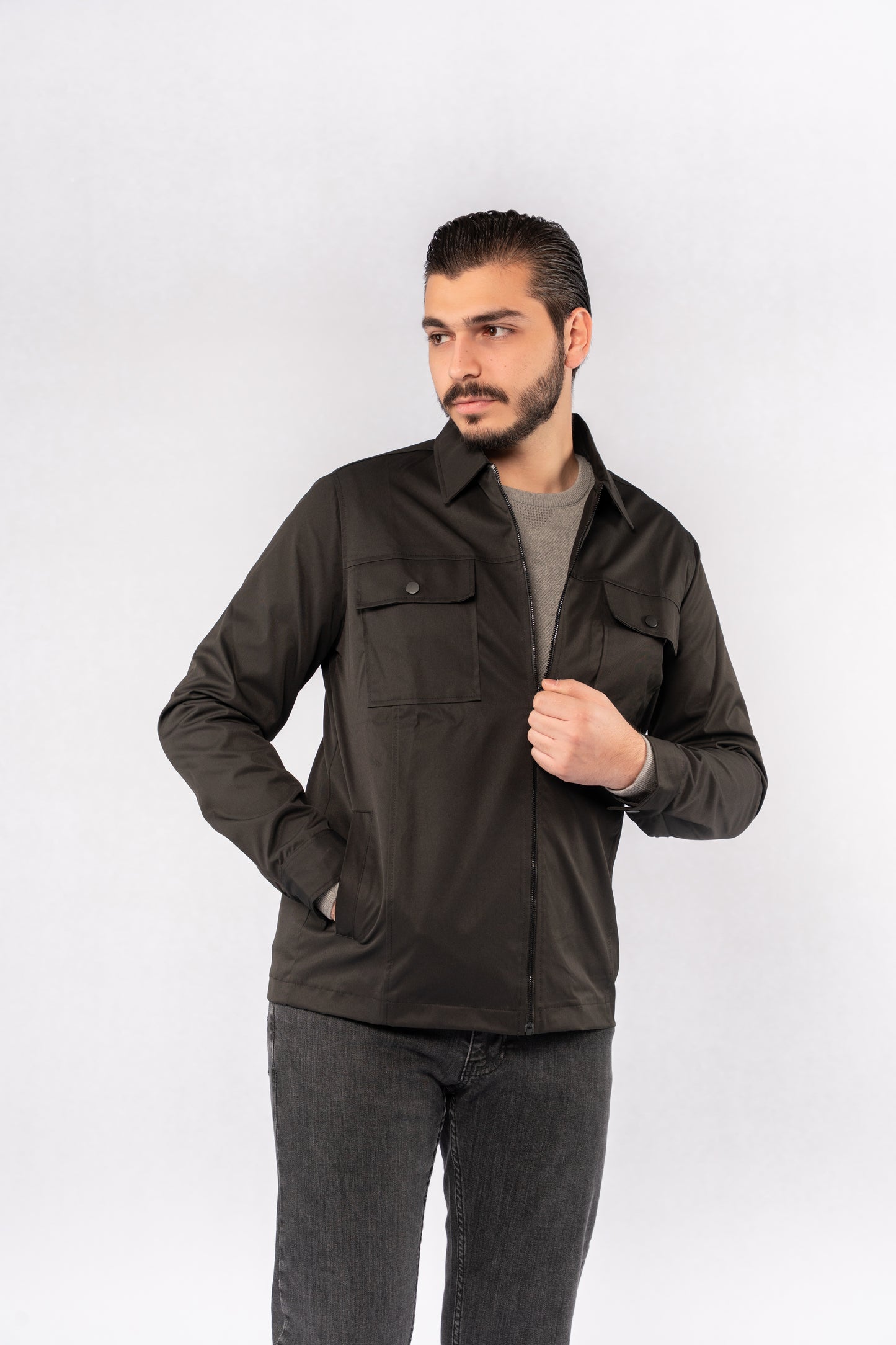 BLACK FIELD JACKET