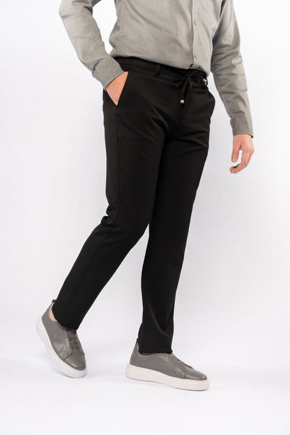 BLACK CASUAL JOGER