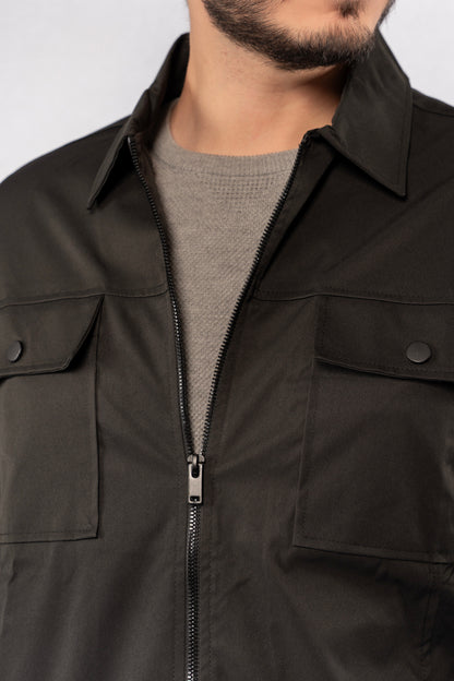 BLACK FIELD JACKET