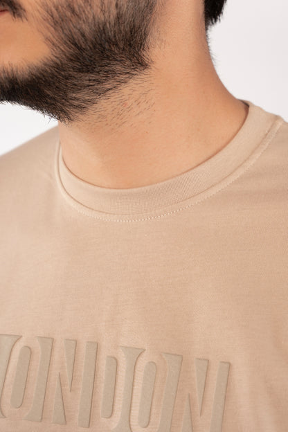 BEIGE LONDON TSHIRT