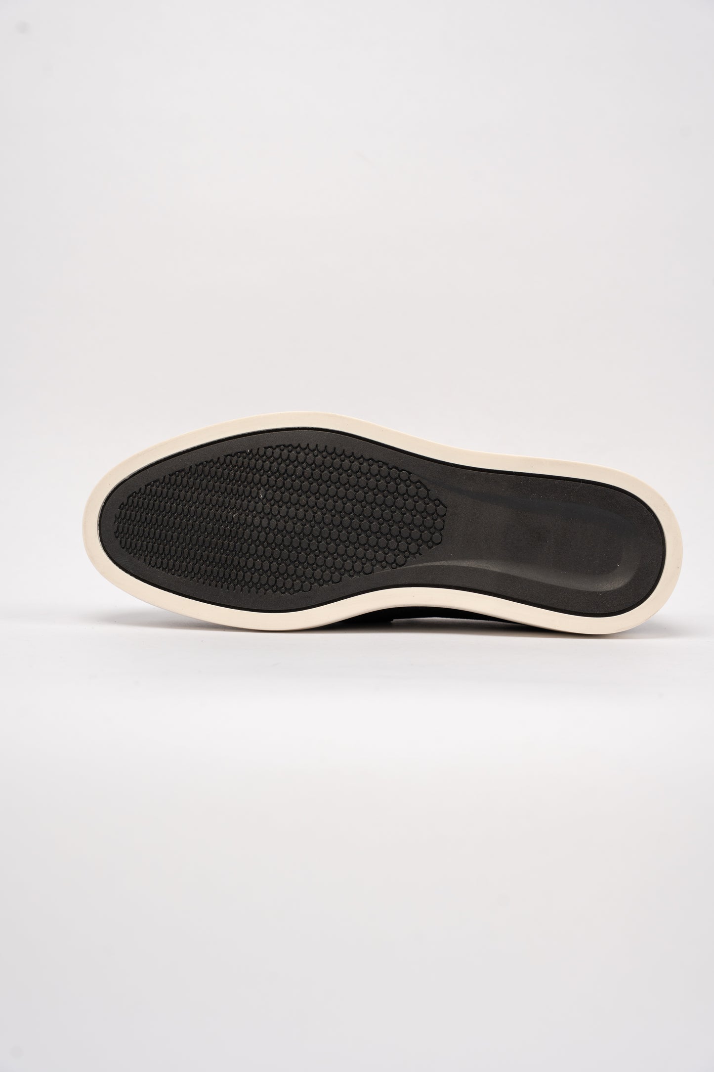 BLACK MIXED PENNY LOAFER