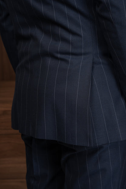NAVY LINED DOBETTI SUIT
