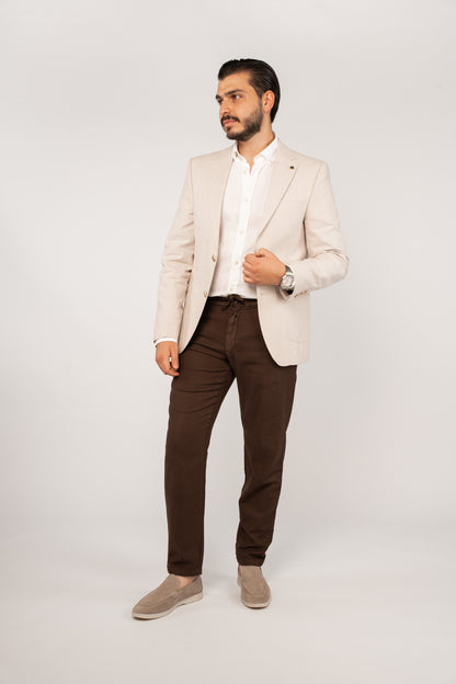 BEIGE SOPHISTICATED BLAZER