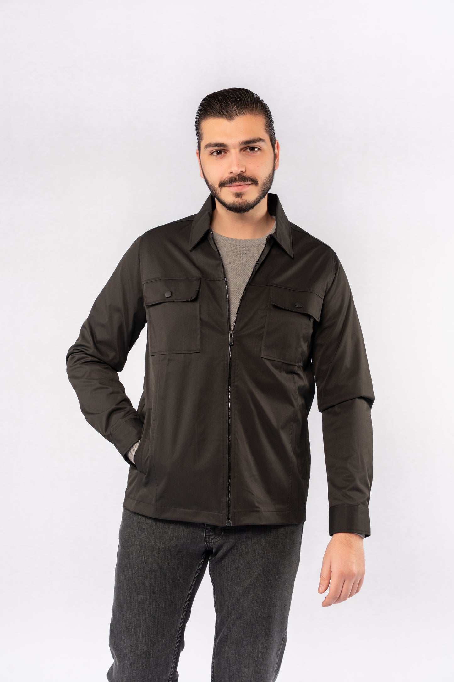 BLACK FIELD JACKET