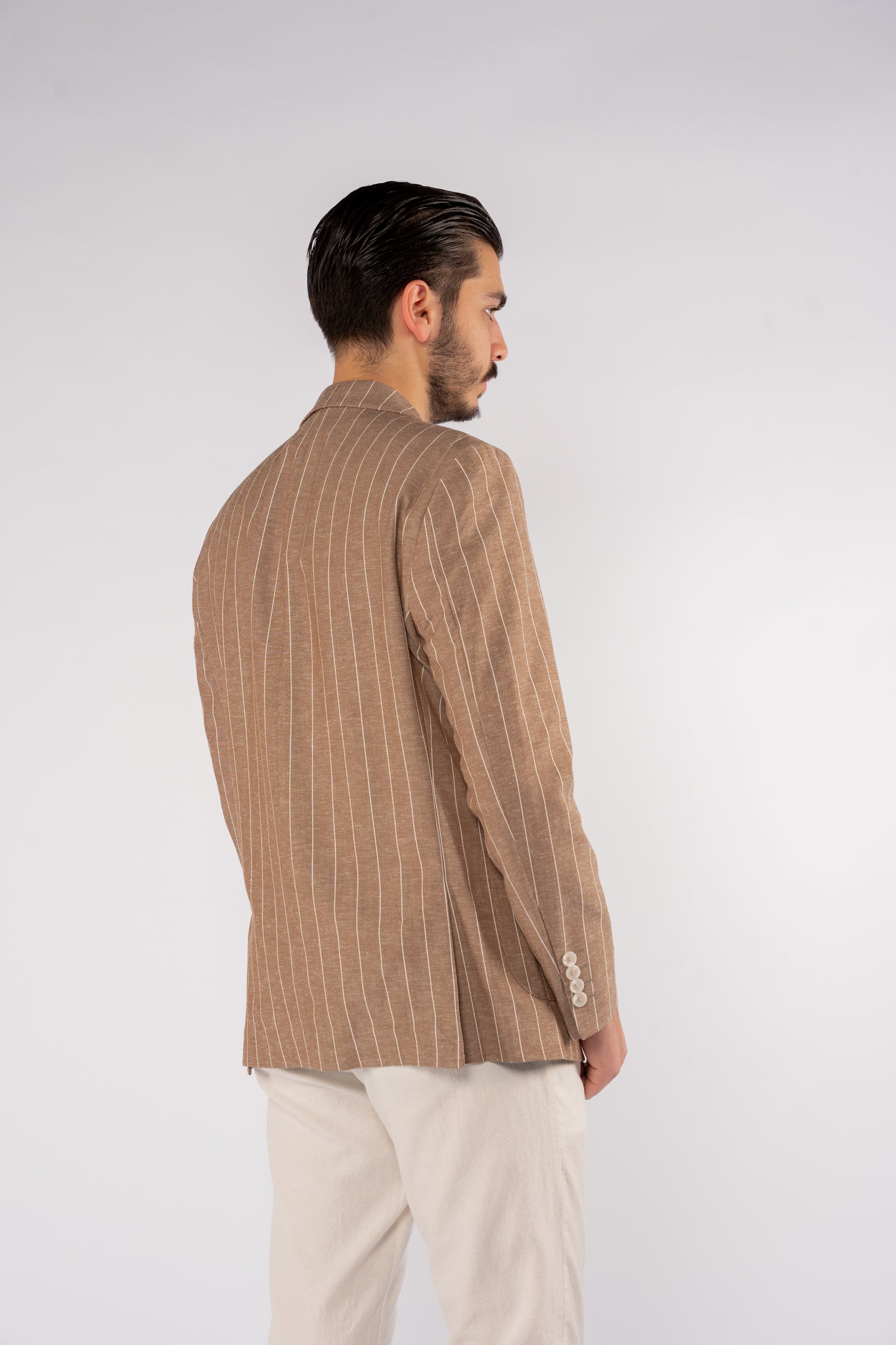 MOCHA LINED BLAZER