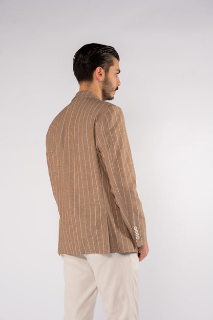 MOCHA LINED BLAZER