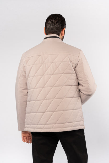 BEIGE PARKA JACKET