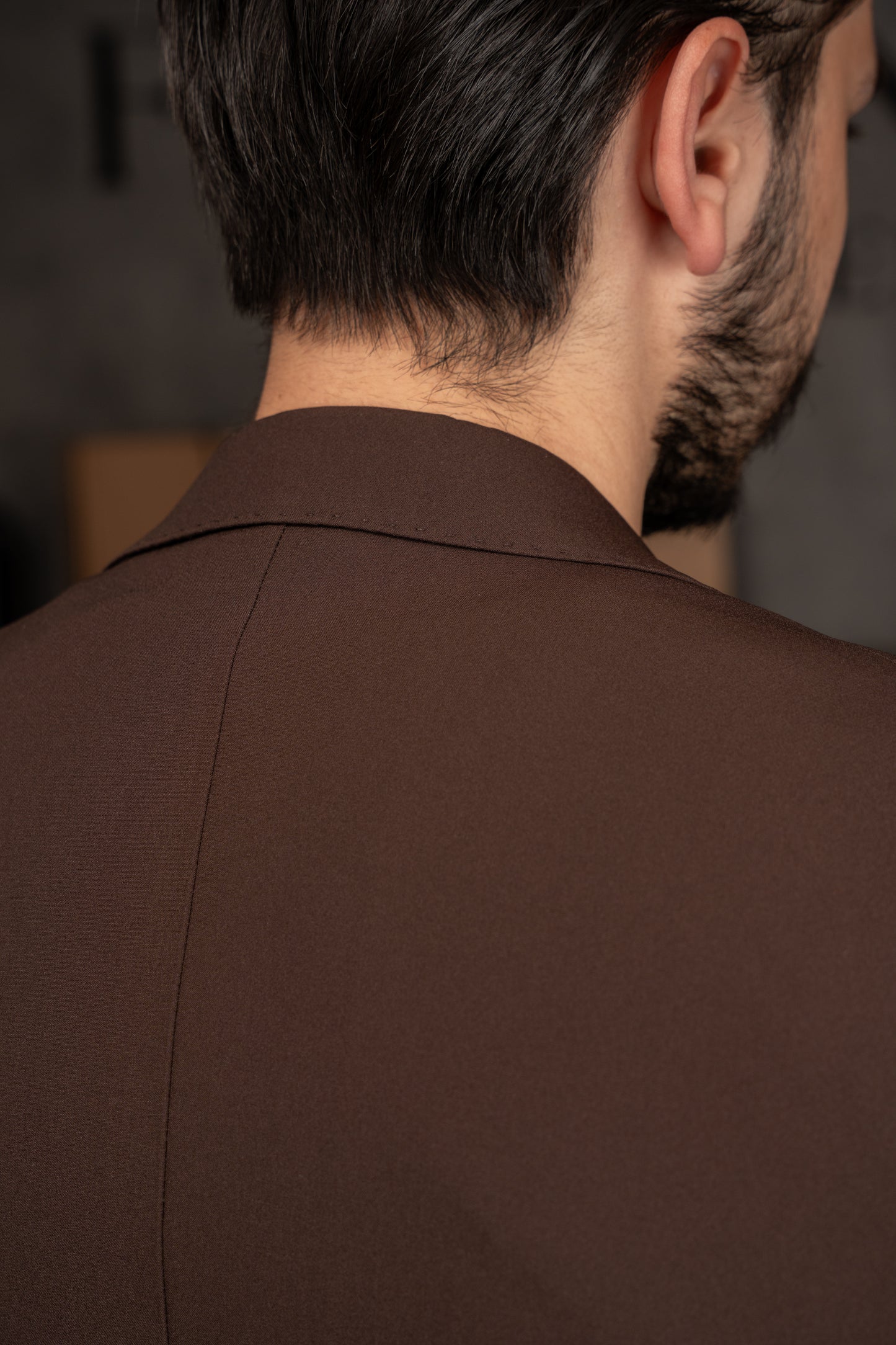 BROWN TRAVEL SUIT