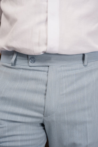 BLUE LINED DOBETTI SUIT