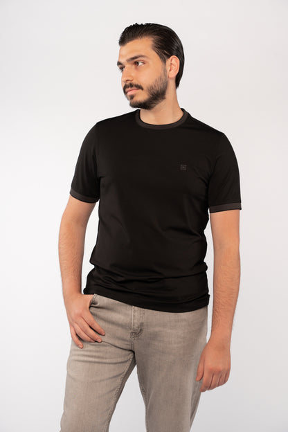BLACK RELAXED TSHIRT