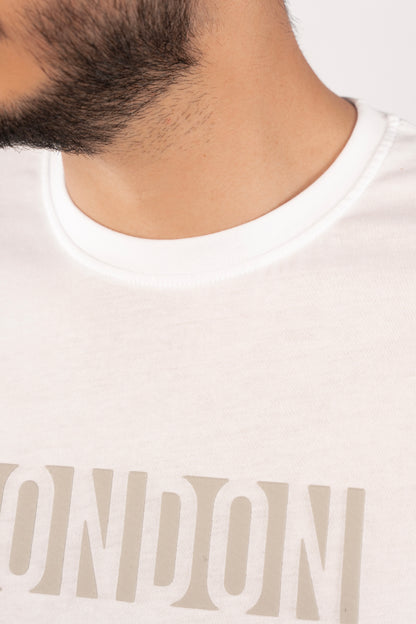 WHITE LONDON TSHIRT