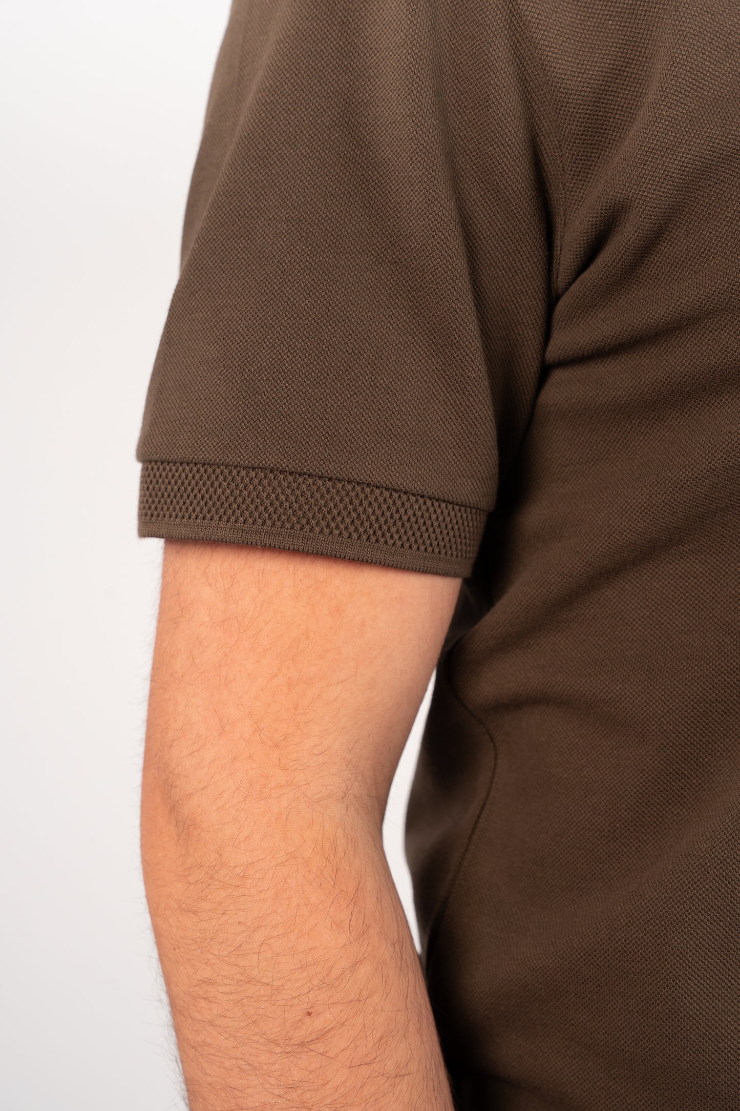 BROWN CASUAL BUTTON POLO