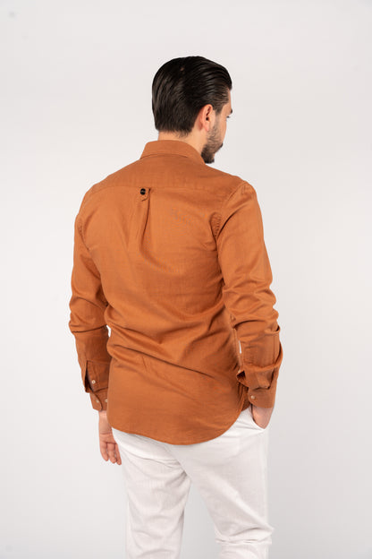 SANDSTONE LINEN SHIRT