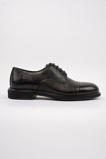 BLACK PREMIUM DERBY SHOE