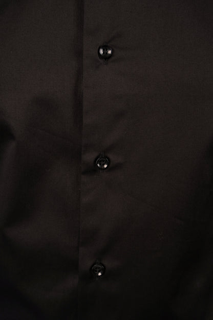 BLACK CLASSIC SHIRT 100% COTTON