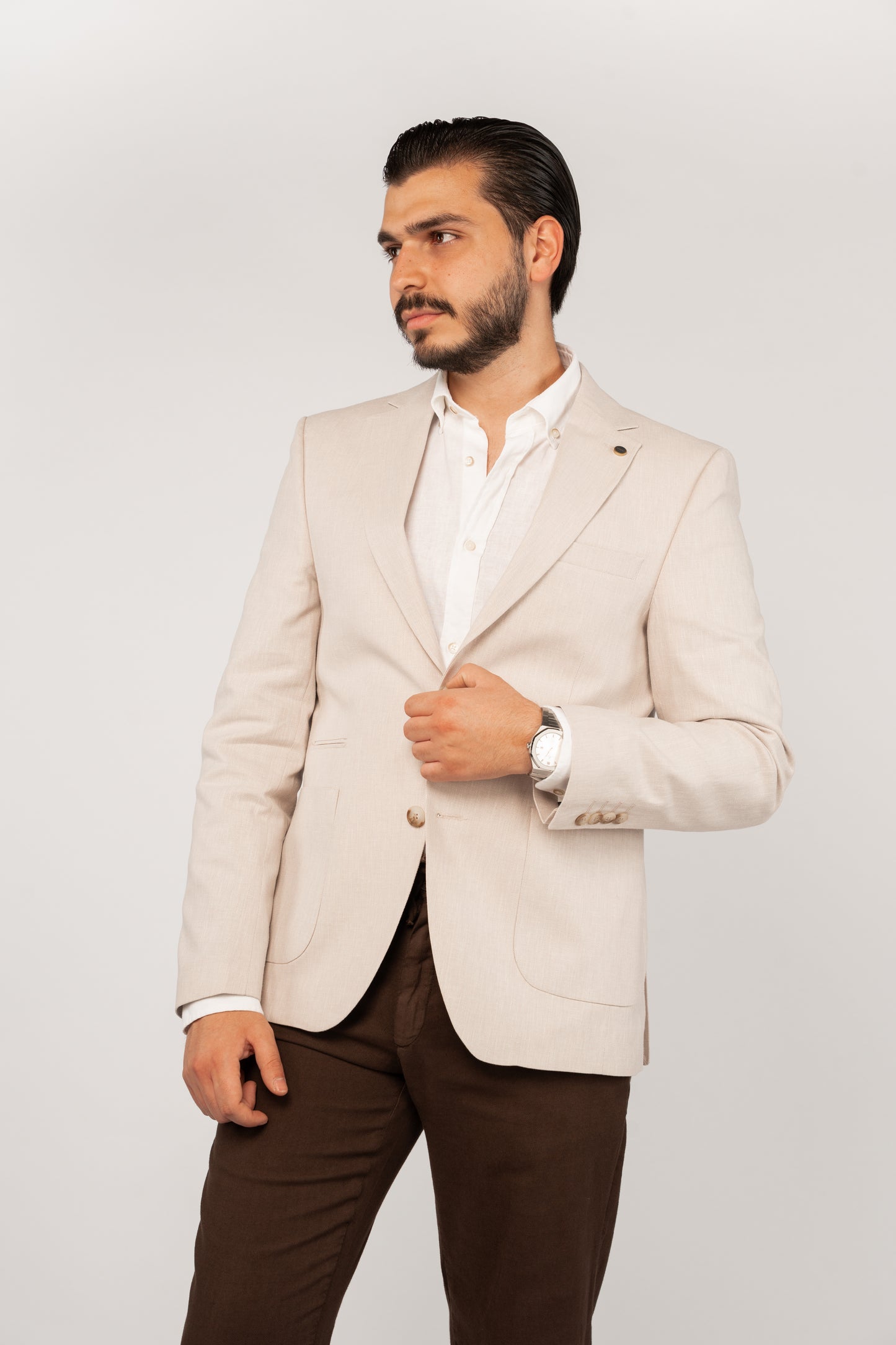 BEIGE SOPHISTICATED BLAZER