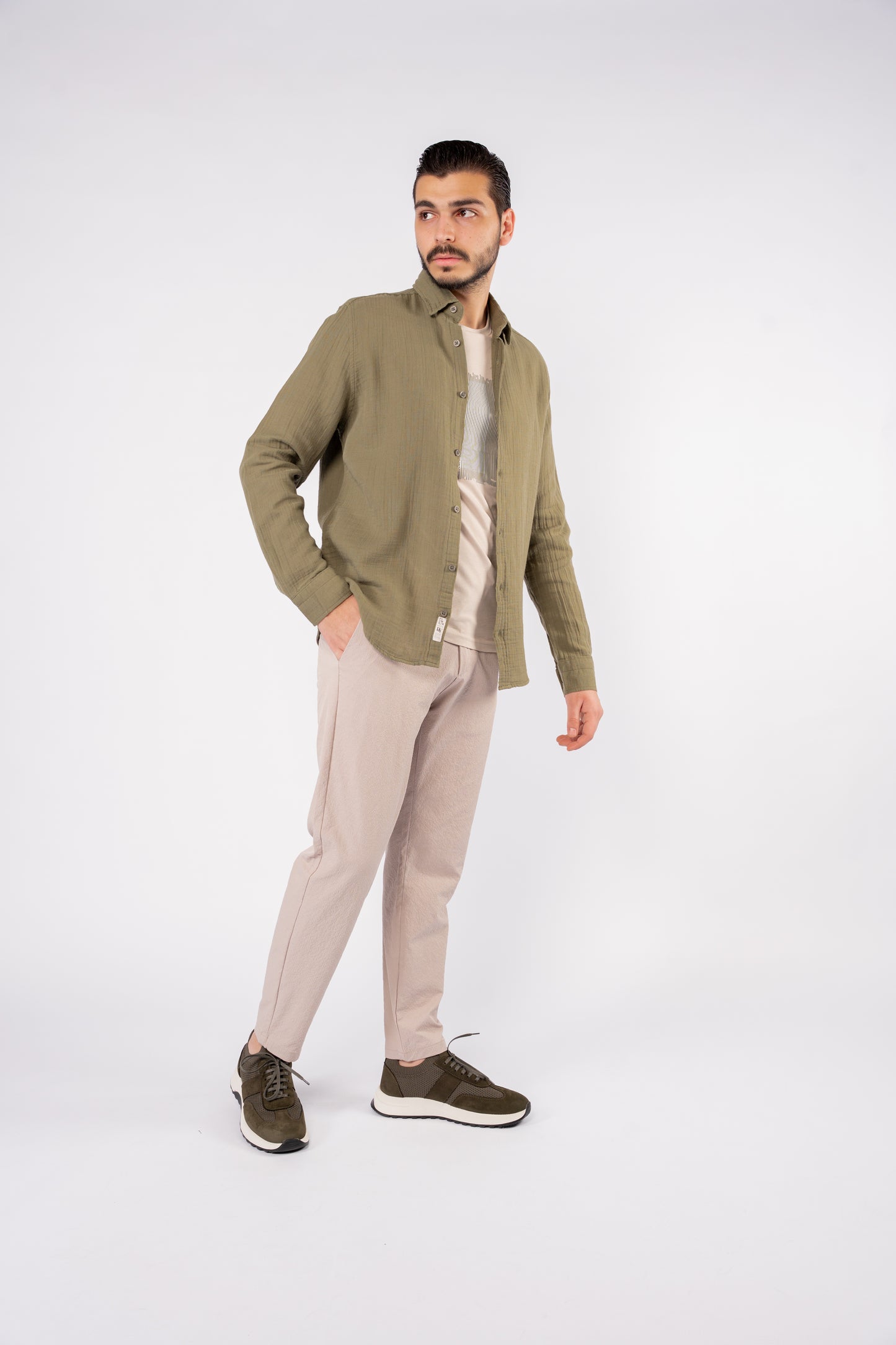 MINT DOUBLE GAUZE SHIRT