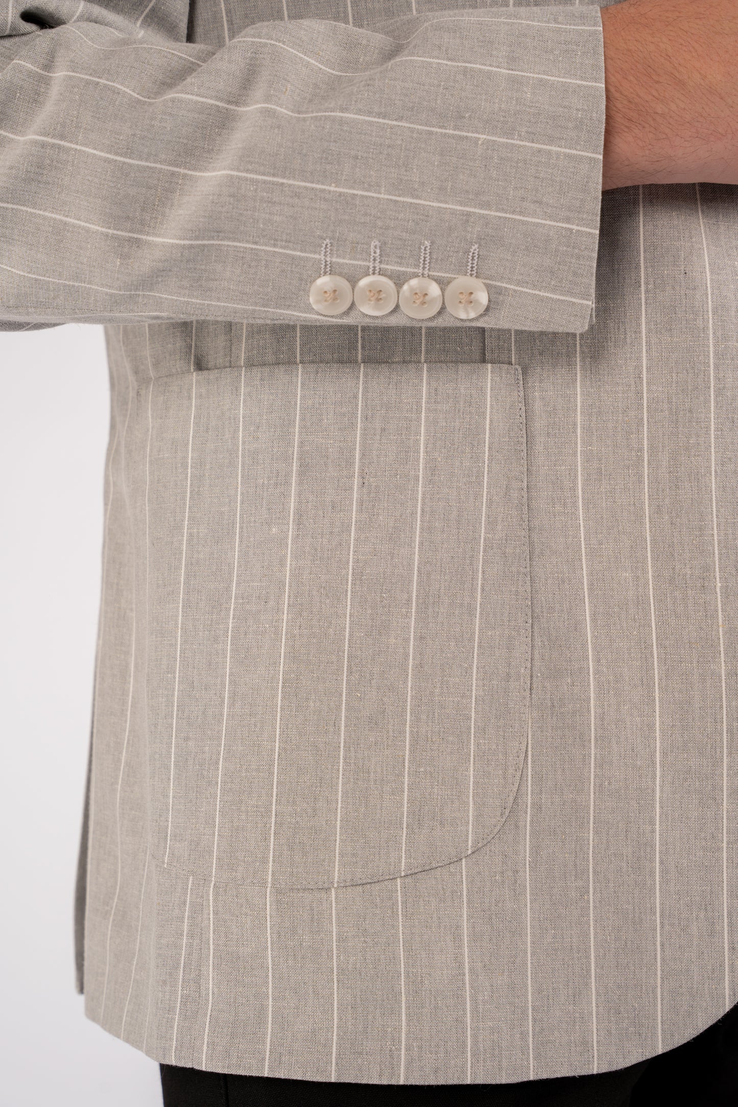 GREY LINED BLAZER