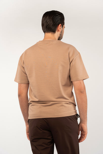 MOCHA THICK TSHIRT