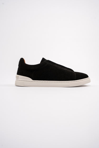 BLACK TRIPLE X ELASTIC SNEAKER