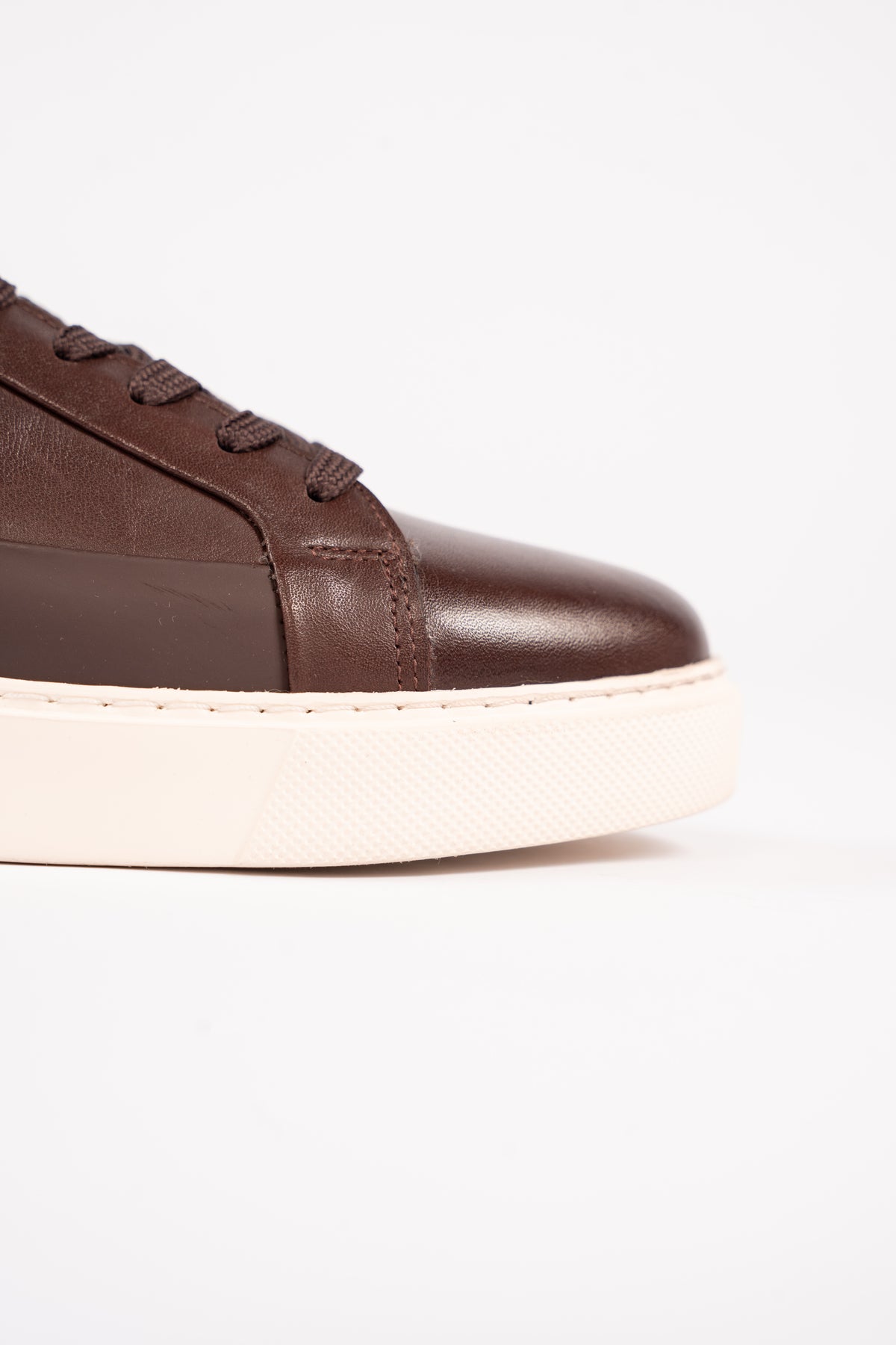 BROWN CREAM SOLE SNEAKER