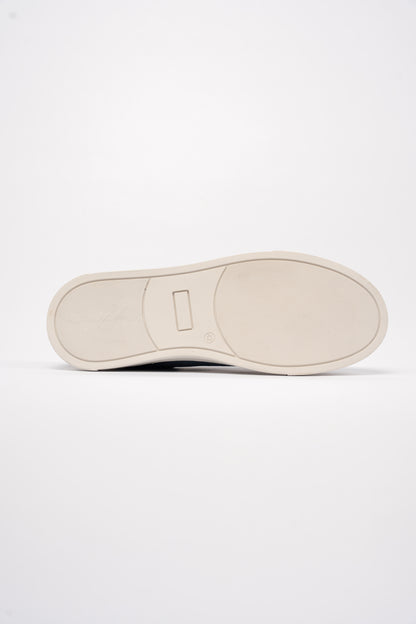 BLUE TRIPLE X ELASTIC SNEAKER