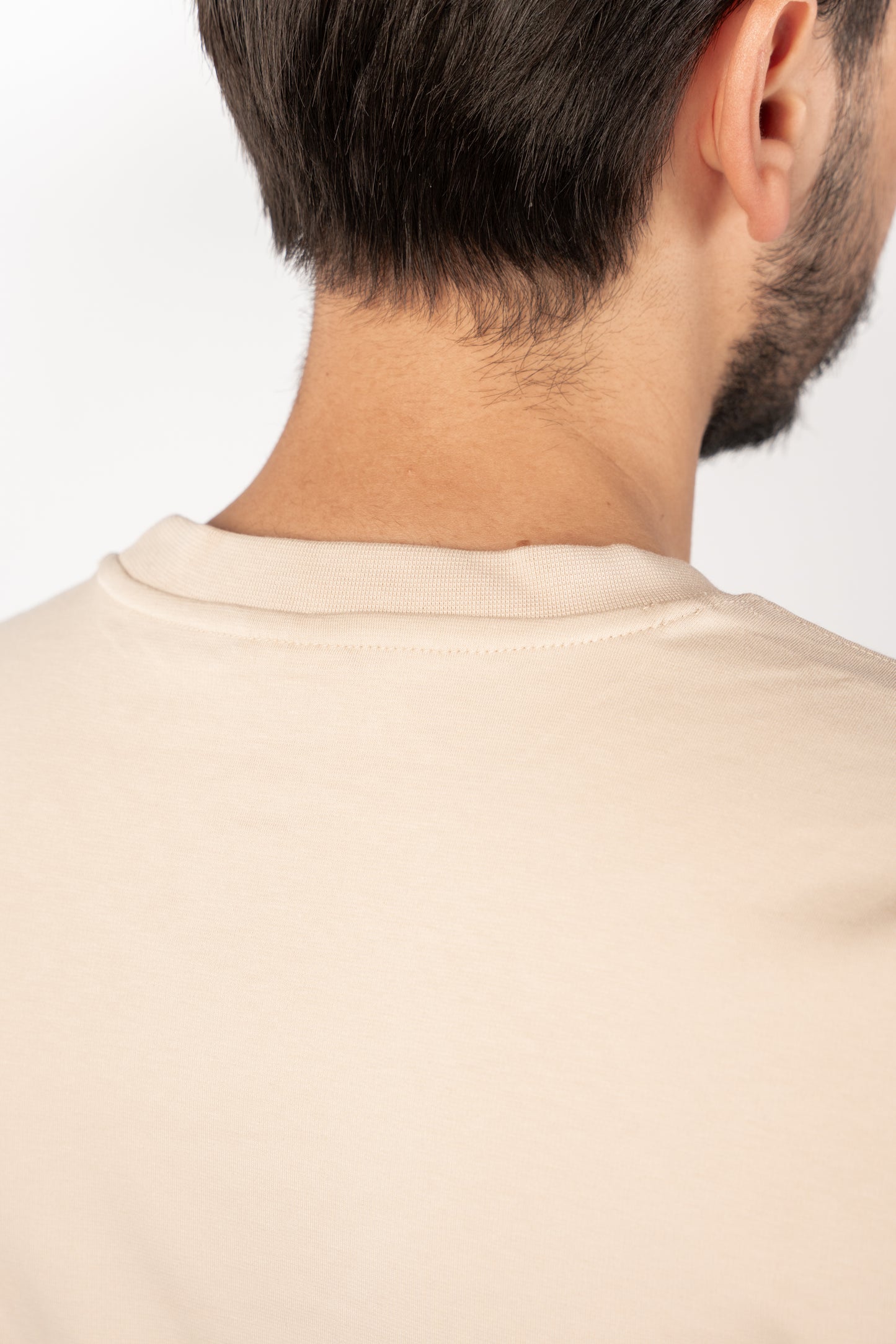BEIGE THICK TSHIRT