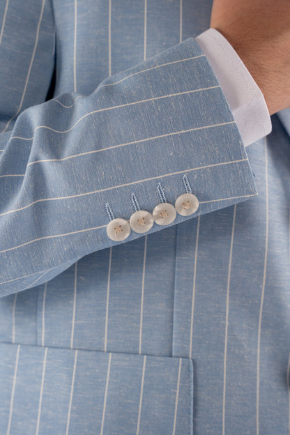 BLUE LINED BLAZER