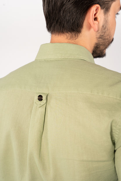 MINT LINEN SHIRT