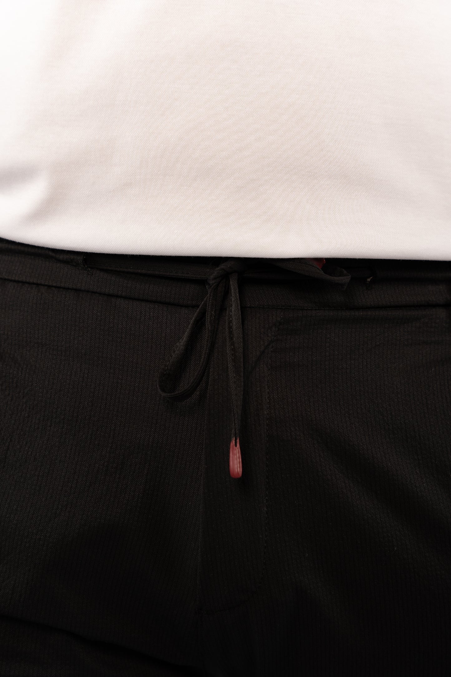 BLACK CASUAL TROUSERS