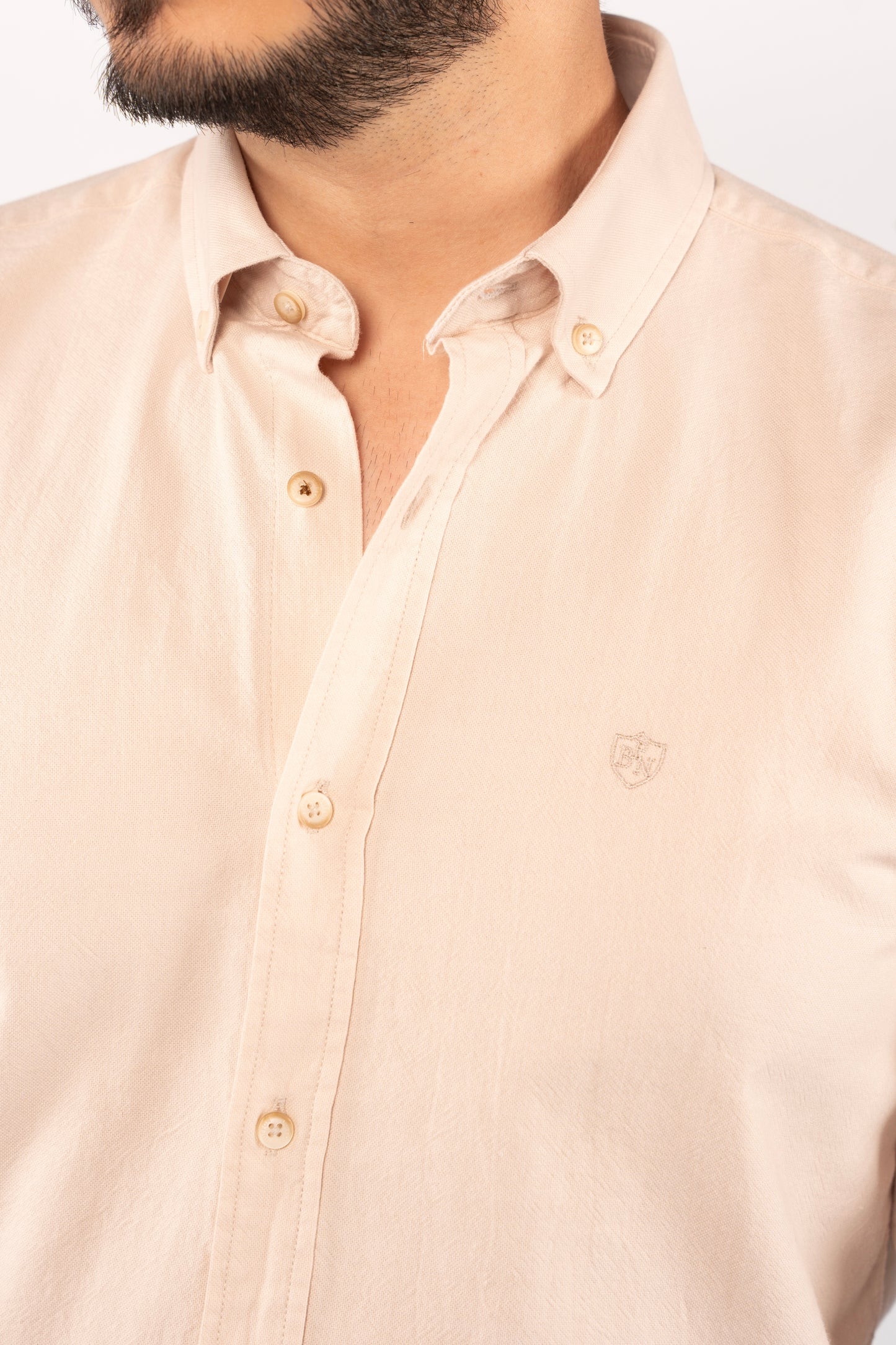 BEIGE OXFORD SHIRT