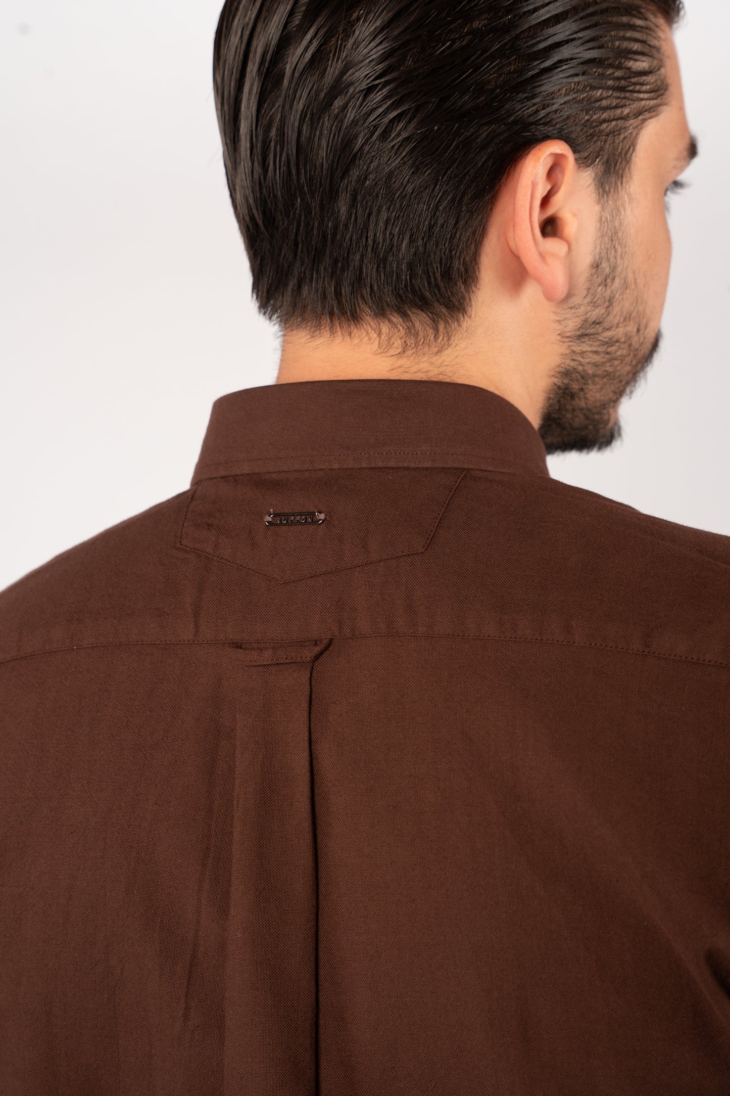 BROWN OXFORD SHIRT