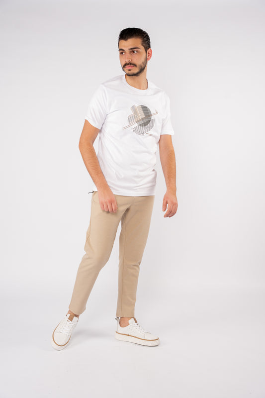 BEIGE SLIMFIT SWEATPANT