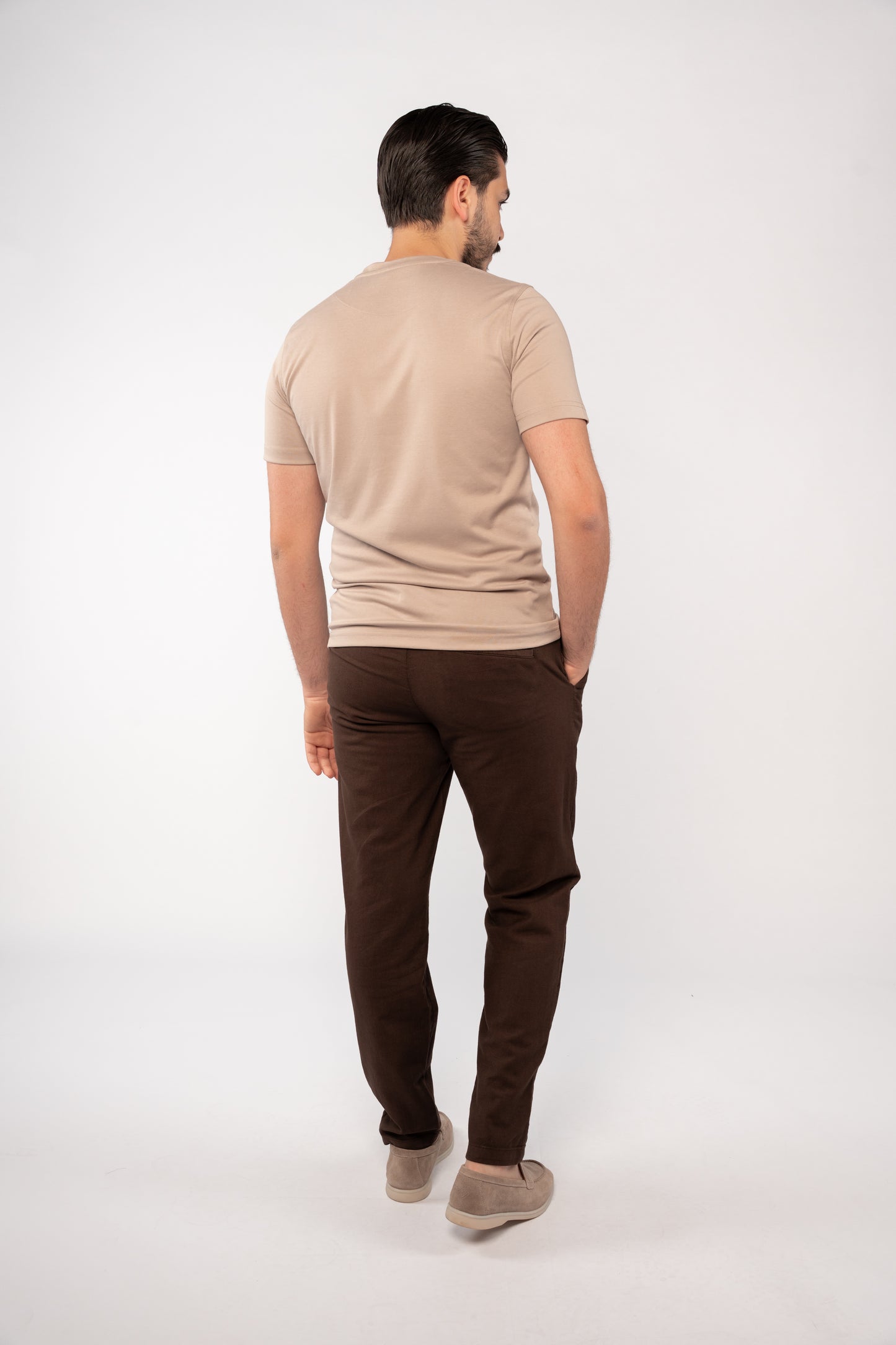 MOCHA MERCERIZED TSHIRT