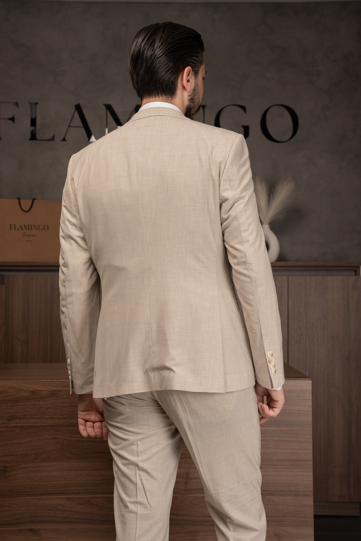 BEIGE TIMELESS SUIT