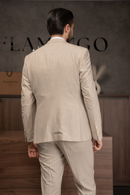 BEIGE TIMELESS SUIT