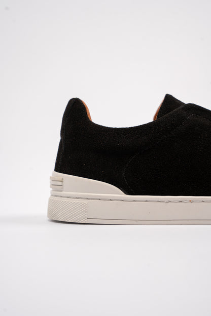 BLACK TRIPLE X ELASTIC SNEAKER
