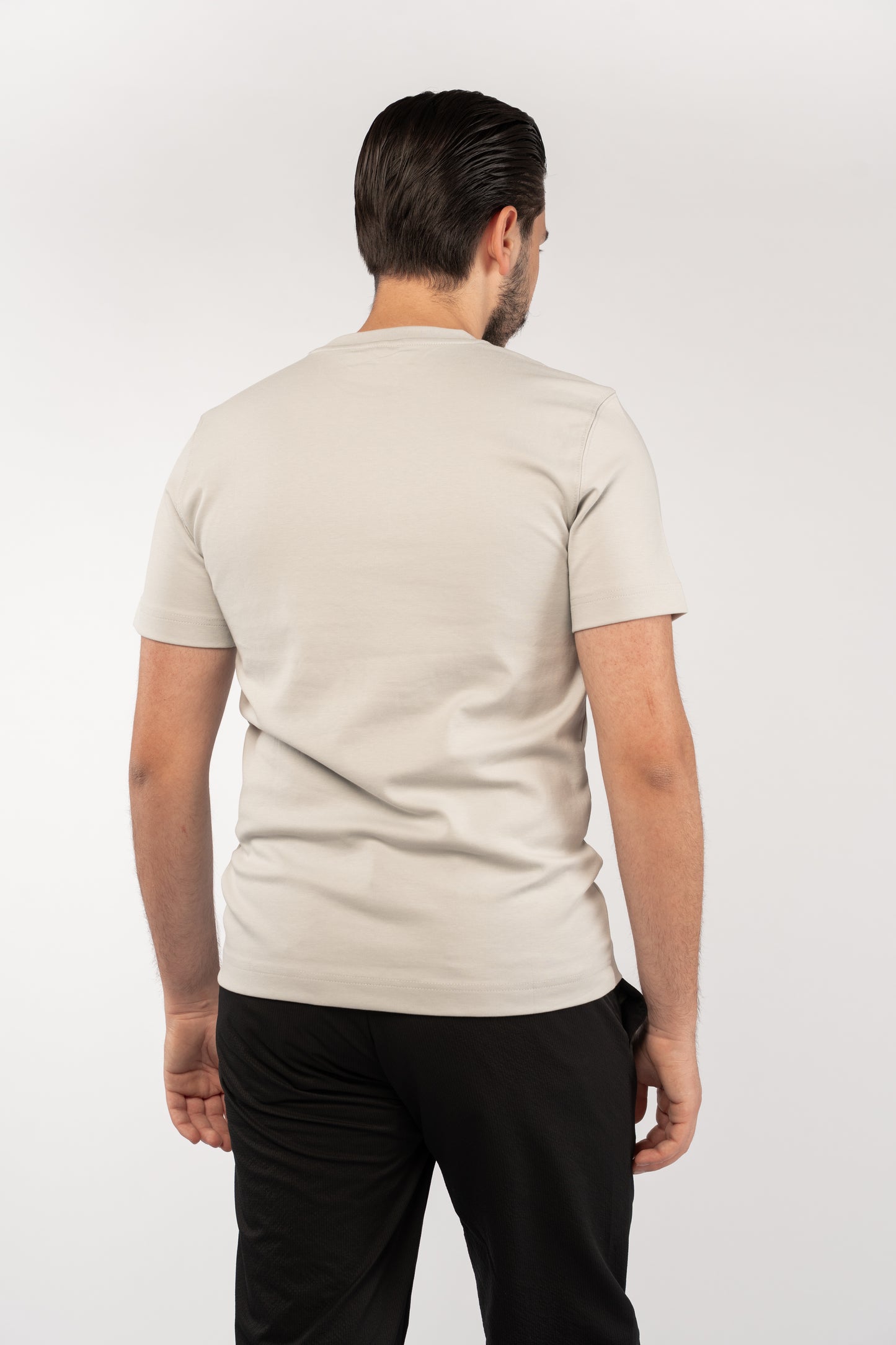 GREY THICK TSHIRT