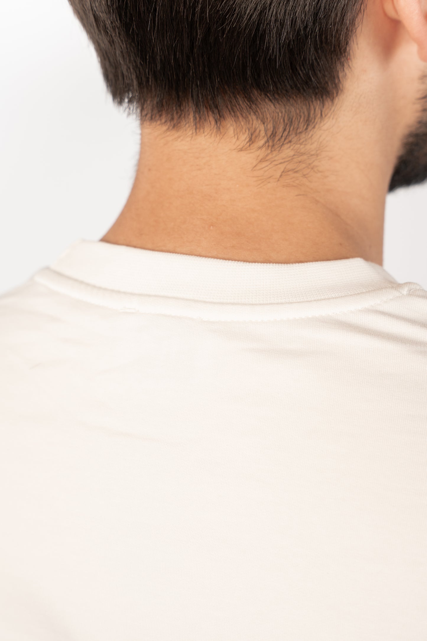 WHITE MINIMAL EAGLE TSHIRT