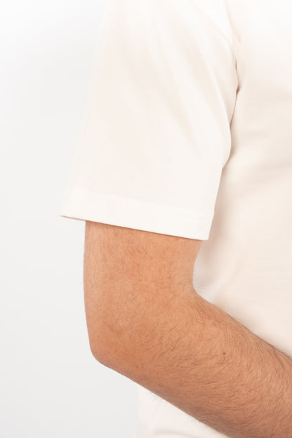 WHITE THICK TSHIRT