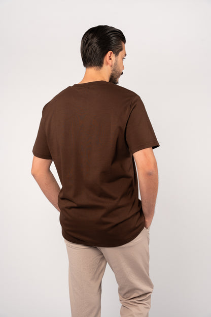 MOCHA DISCOVER THICK RELAXED TSHIRT