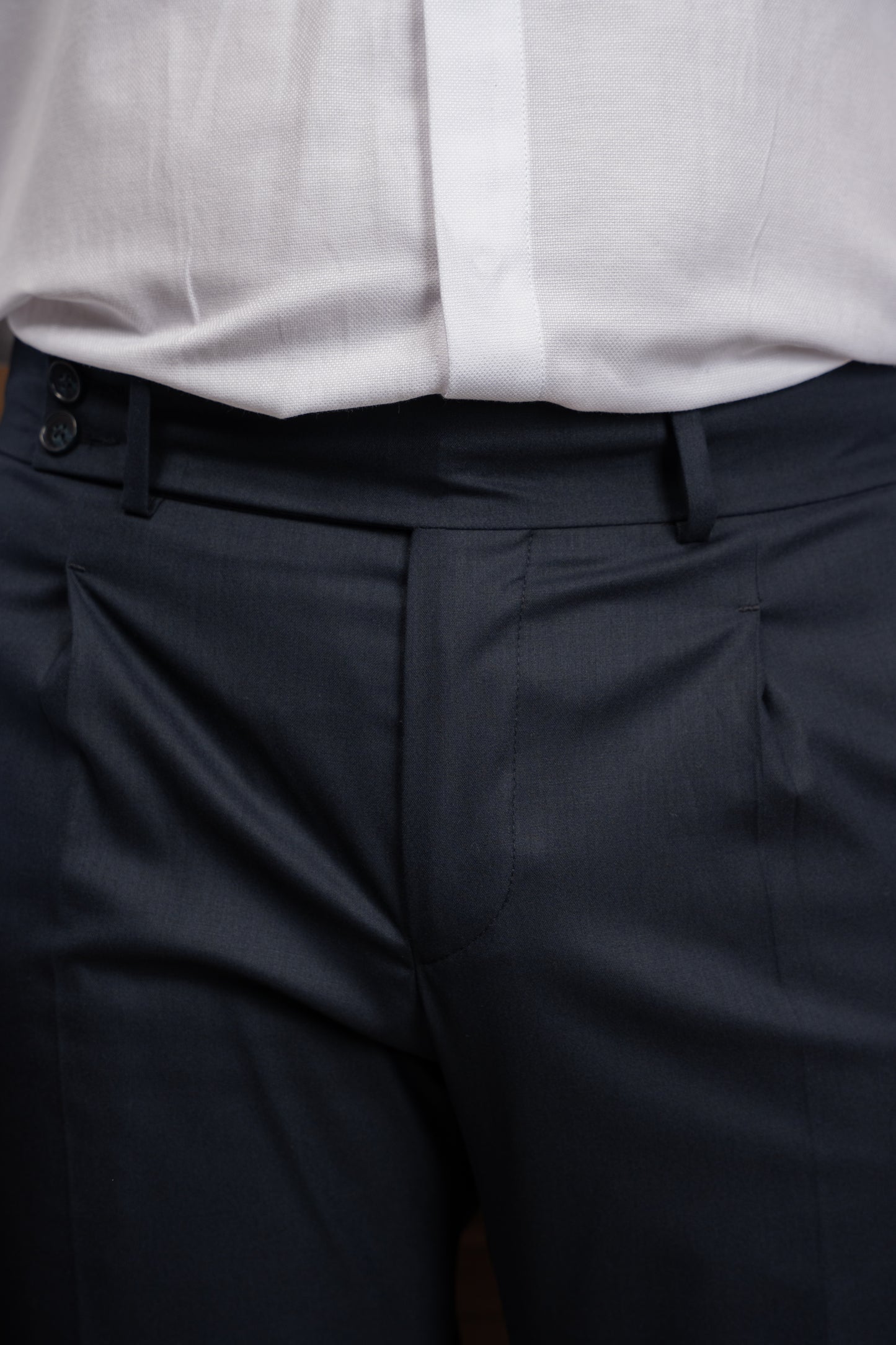 NAVY ITALIAN TROUSERS