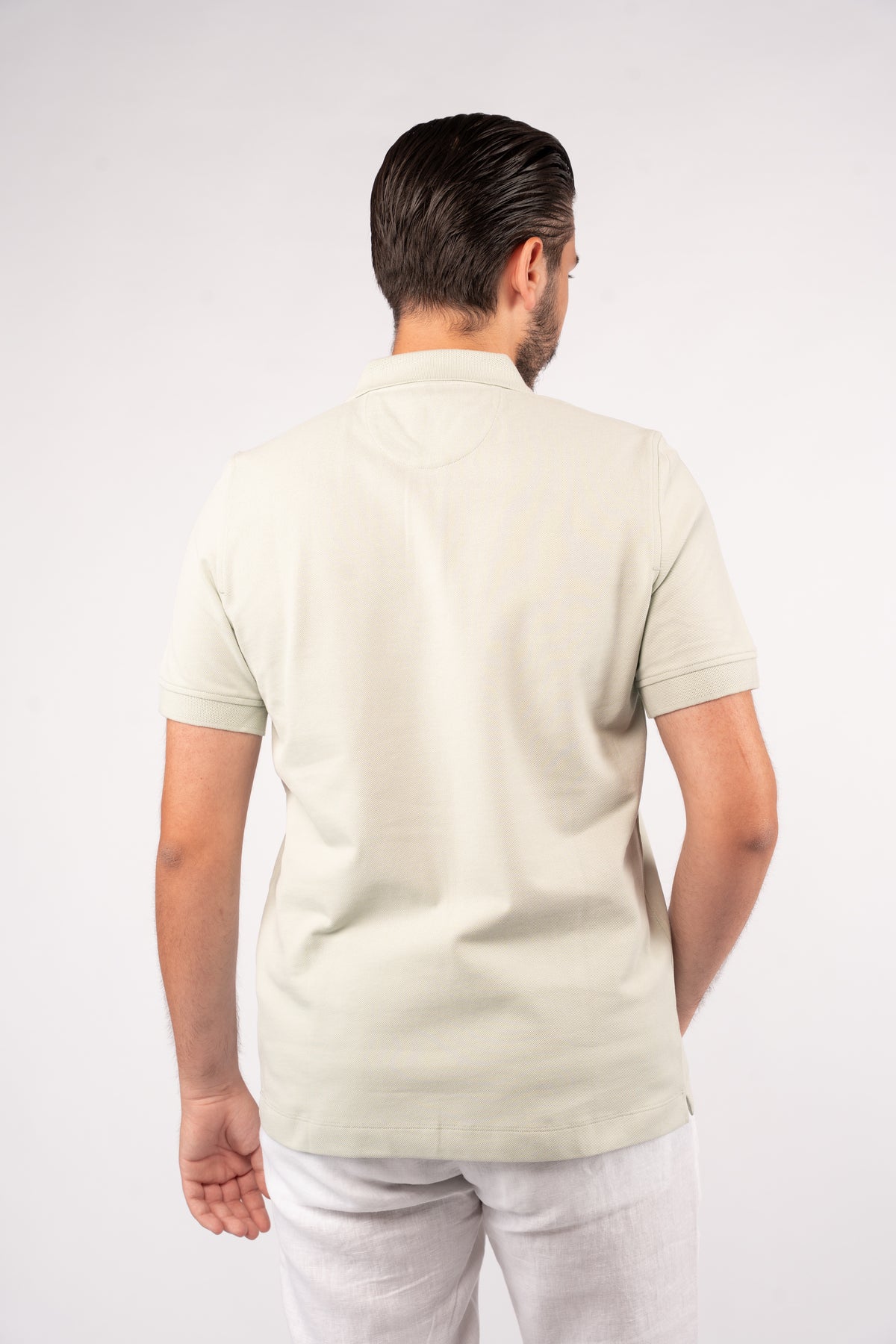 MINT 100% COTTON BUTTON POLO