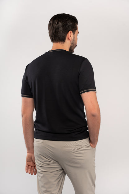 NAVY MODERN TSHIRT