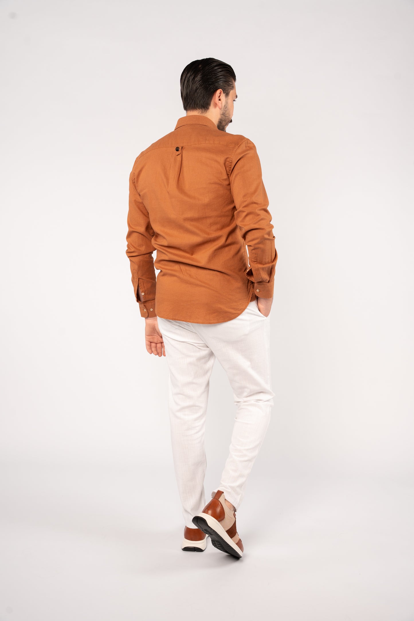 SANDSTONE LINEN SHIRT