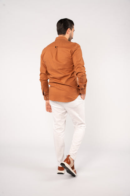 SANDSTONE LINEN SHIRT