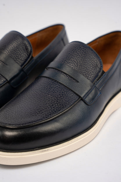 NAVY CASUAL PENNY LOAFER